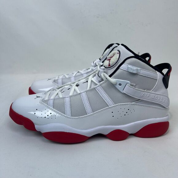 Nike Air Jordan 6 Rings Cherry White University Red 322992-160 Men\'s 11.5 Retro main image 6